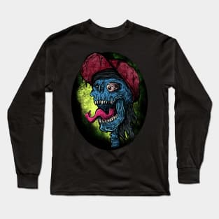 Jumpscare Skeleton Long Sleeve T-Shirt